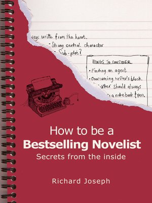 cover image of How to be a Bestselling Novelist
